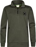 Petrol Industries Jongens Half-zip sweater Millhaven - Grijs - Maat 176
