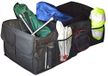 JOCCA Auto Boot Organisator Gereedschap Opslag/compartimenten en Elastische Pocket Opvouwbare Space Saver, Polyester, Zwart, 70,5 x 36,5 x 25 cm