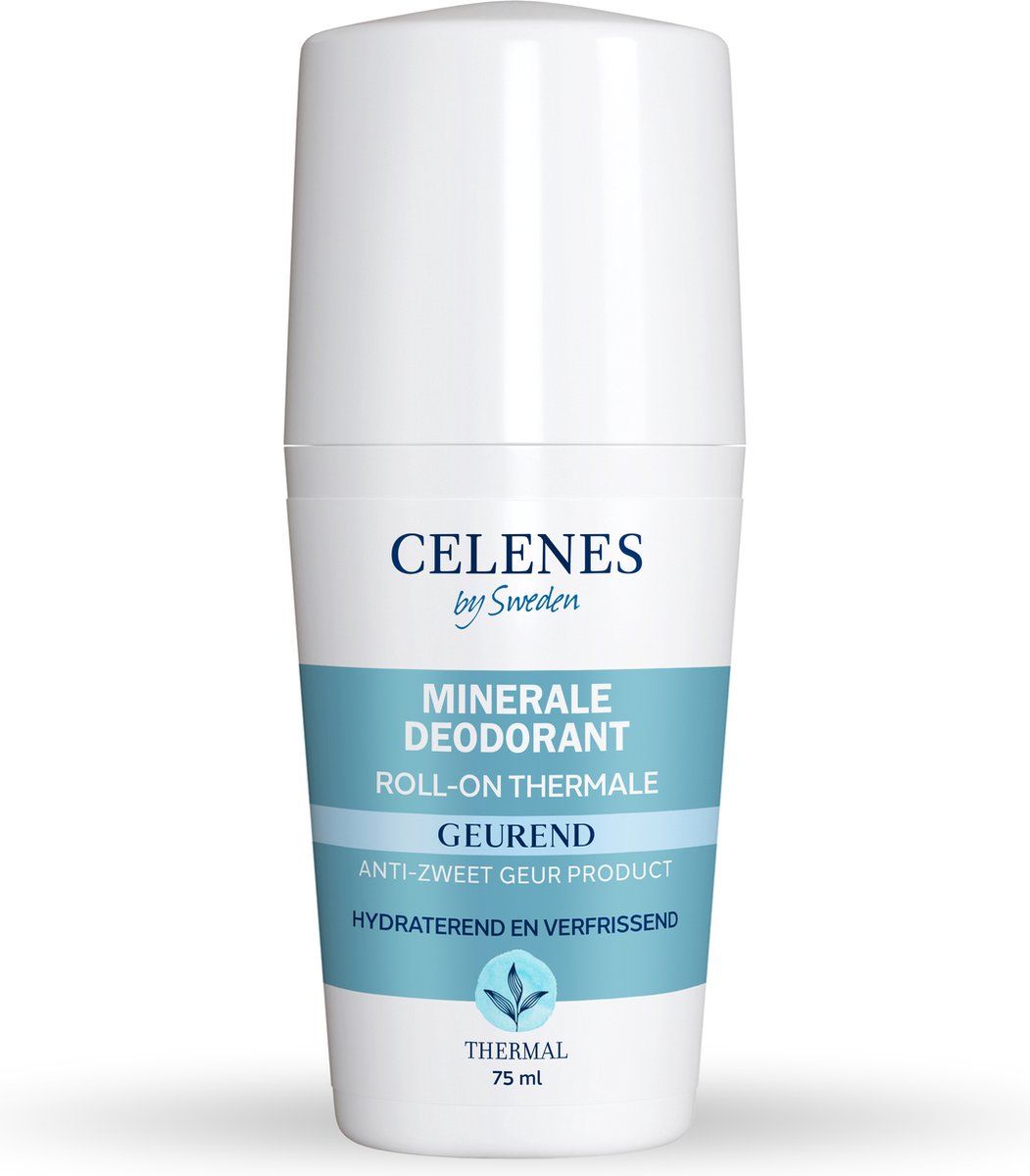 CELENES by Sweden Thermale Roll-On Deodorant - 75ml - Geurloos