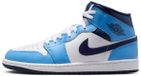 Nike Jordan 1 Mid University Blue Maat 42