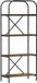 vidaXL Boekenplank 4-laags 60 x 30 x 146 cm Bewerkt hout Rook eiken