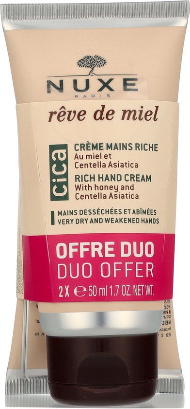Nuxe Rêve de Miel Cica Hand Cream Duo Set 100 ml - 2 x 50ml