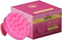 Sattva Ayurveda Massageborstel met siliconen punten, Roze