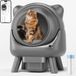 Merkloos Zelfreinigende kattenbak - 80 + 8 liter - Met app - Geurverwijdering - Wit