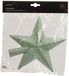 Decoris Cimier de sapin de Noël 4.2x19x19 vert
