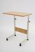 Merkloos Hoogte Verstelbare Laptoptafel met Wieltjes 60x40 cm