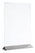 APS-Germany 71521 Tafelbladhouder Roestvrijstaal, Transparant Acryl