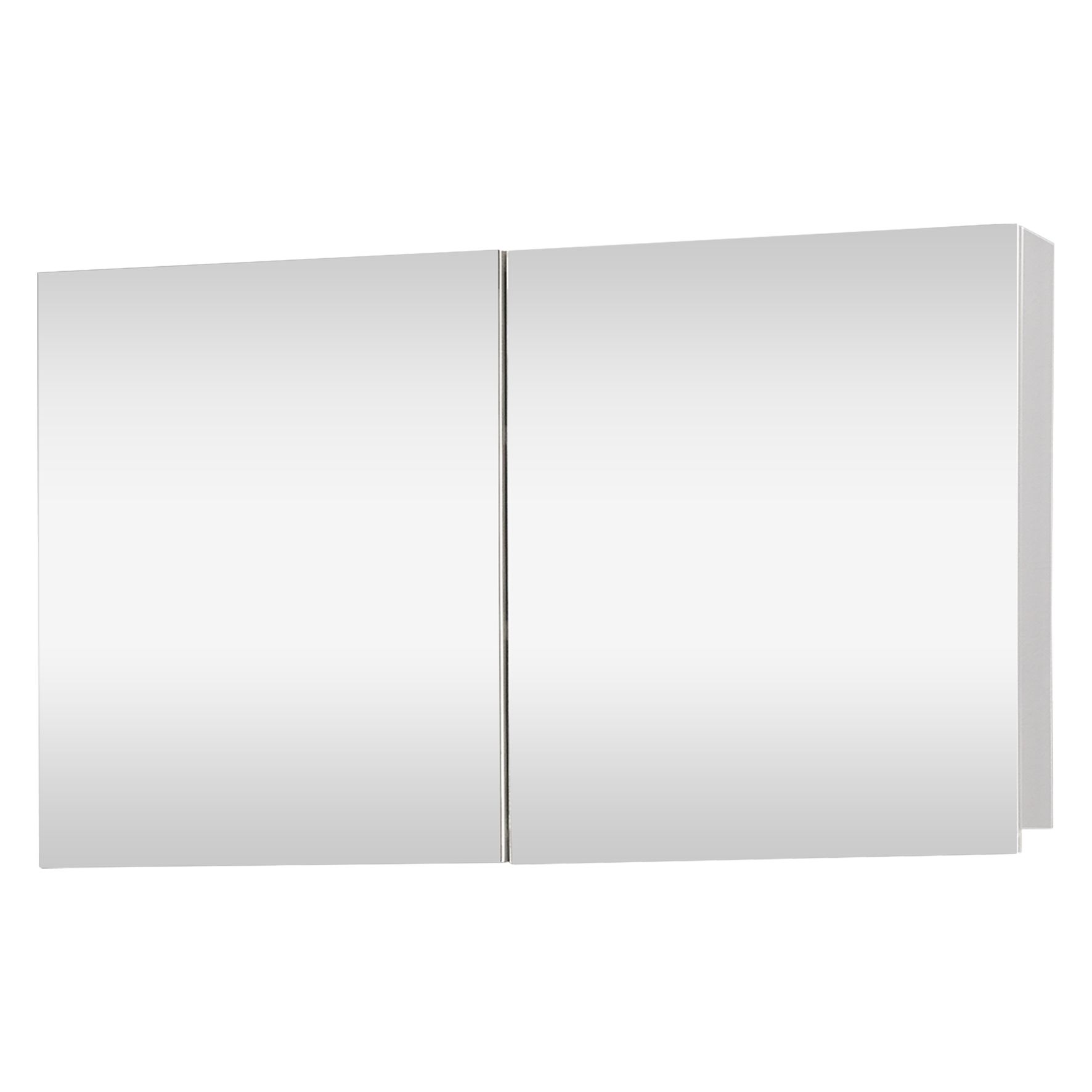 Differnz Spiegelkast Brida 50x85x15 MDF Wit