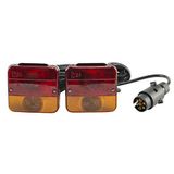XLPT XL Perform Tool s 553910 2 aanhangerlampen, 4 functies, bekabeld, 4,5 m