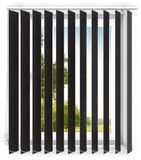 time4blinds - Verticale lamellen - 155x270 cm - Klassiek zwart