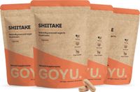 GOYU Shiitake 1.500 mg per dagdosering Biologisch Combideal 4x 60 Capsules