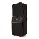 Gear4music Deluxe Hard Foam Tenor Sax Case - Oranje/Zwart