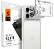 Spigen Camera Protector Geschikt voor Apple iPhone 18 Pro Max - Glas.tR EZ Fit Optik Pro XL - Zilver