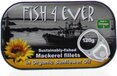 Fish 4 Ever Makreelfilet in zonnebloemolie 120 gram