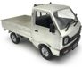 Châssis Kei Truck - Plateforme - Échelle 1:10 - 2RM - Éclairage LED - Argent