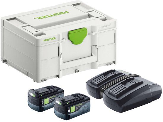 Festool SYS 18V 2x5,0/TCL 6 DUO Energie-set 18V in Systainer - 577707