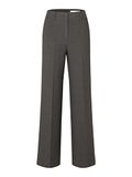 Selected Rita Wide Fit Broek Grijs 40/30 Vrouw