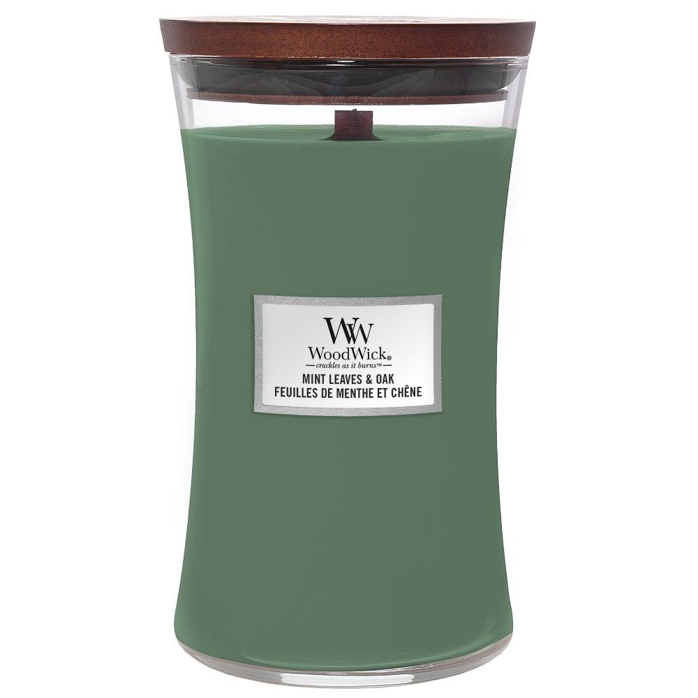 Woodwick Mint Leaves & Oak