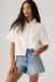 Levi's Logan chemise à manches courtes - Femme - M - Crème / Truth Slip