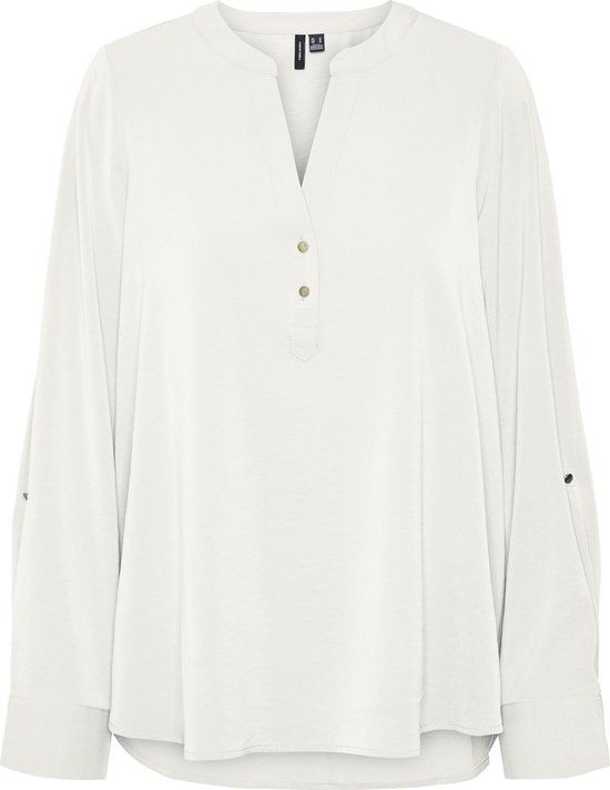 Vero Moda VMANI LS TOP WVN GA NOOS Blouse - Snow White - S