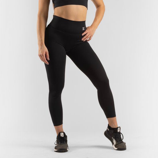 ZEUZ Sport Legging Dames High Waist - Zwart - Maat S
