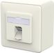 Metz Connect E-DAT C6A IDC 1 poort AP zuiverwit