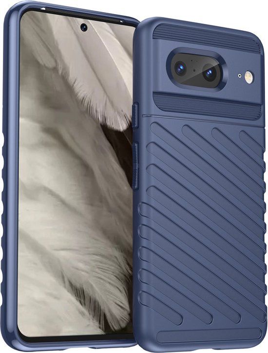 iMoshion Hoesje Google Pixel 8 - Thunder Backcover - Donkerblauw