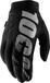 100% Brisker MX Handschoenen Zwart Maat L