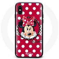 Maniacase Etui voor Oppo A78 5G RCL LENS Logo geel en rode achtergrond