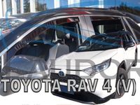 Team Heko Zijwindschermen donker getint tbv Toyota RAV4 - 5-deurs - bouwjaar 2018 - 2026 set tbv 4 deuren, tbv voor & achterramen L+R pasvorm