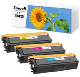 Brother TN-423 cartouches de toner, pack de 3, cyan/magenta/jaune