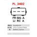 AS-PL Alternateur A6010 Ford 1229258 1255712 1477737 1692417 1707062 1708342