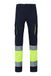 VELILLA Pantalón de Alta Visibilidad 100% Algodón, Bicolor Y Multibolsillos, professionele werkbroek, uniseks, Marineblauw/fluorescerend geel, XL