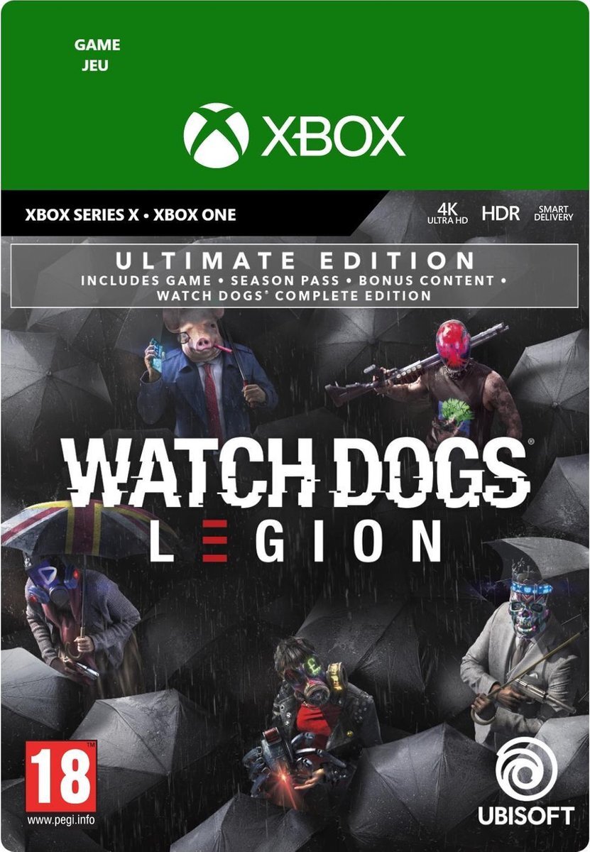 Ubisoft Watch Dogs Legion Ultimate Edition - Xbox Series X/S/Xbox One Download