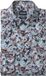 OLYMP Luxor comfort fit overhemd - dobby - marine blauw dessin - Strijkvrij - Boordmaat: 47 (EU maat: 3XL)