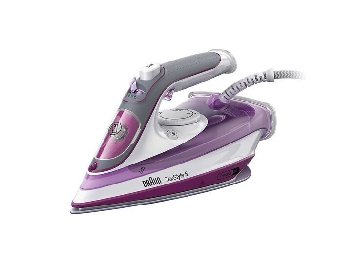 Braun TexStyle 5 SI 5037 VI Stoomstrijkijzer - Paars