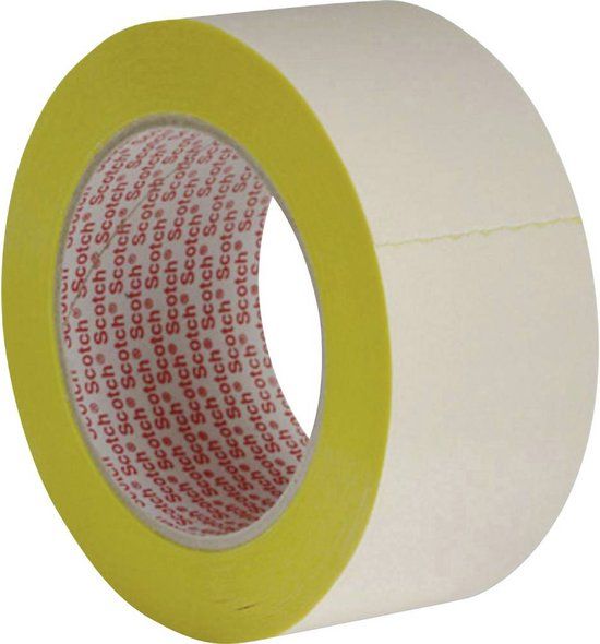 3M 91955025 Dubbelzijdige tape - Geel, Lichtgroen - 25 m x 50 mm - 1 stuk(s)