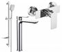 Mexen Alfa DF62 set de douche, chrome - 745714DF62-00