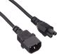 LINK Netsnoer C14 stekker C15 vrouwelijk, lengte 1,80 m