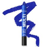 Wet n Wild, 3-in-1 Color Icon Multi-Stick for Eyes, Cheeks and Lips, Infused with Argan Oil and Vitamin E, Apply as Eyeliner, Eyeshadow, Blush or Contour, Blue Me Away