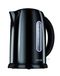 MPM MCZ-49 elektrische waterkoker van roestvrij staal, 1,7 liter, 2200 W, BPA-vrij, zwart