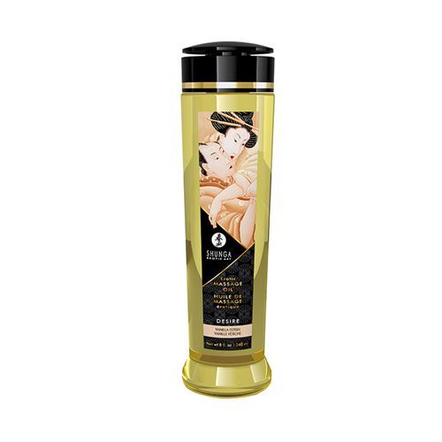 Shunga Erotische massageolie Desire vanille