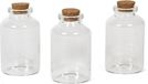 Petite Bouteilles 45x Verre Bouchon Liège 30 ml Traktatie Distribution Bouteilles Set Mini Bouteilles Verre Avec Bouchon Liège