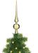 Atmosphera Kerstboom piek - Goud - Kunststof - 28 cm