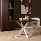 Merkloos Starfurn Eettafel Madison Bruin 130x130x76 cm
