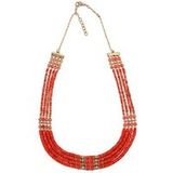 Isla Bonita By Sigris Ketting Van Katoen In Rood