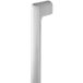 Viefe Poignée de tirage LUV BIG en aluminium, aspect acier inoxydable - 384 mm - Double face (1 paire)