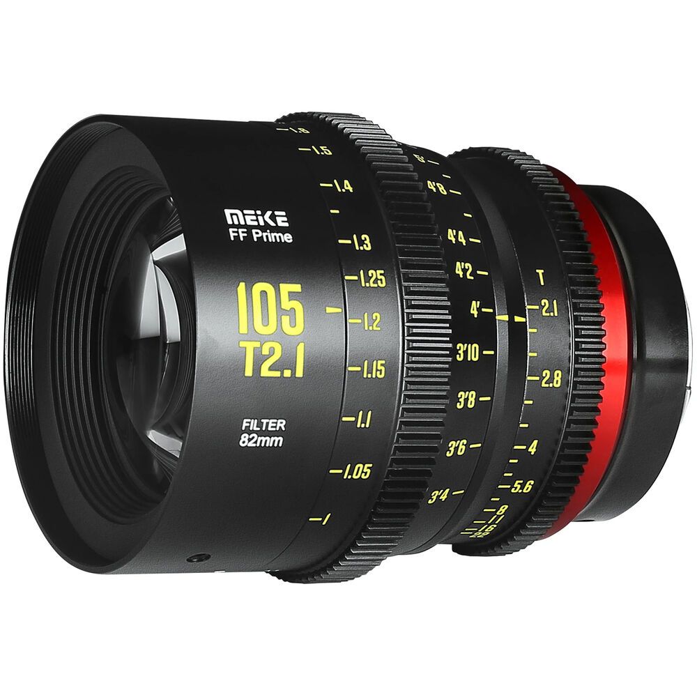 Meike MK 105mm T2.1 Cine Canon RF Lens - 6955523704895