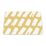 Bonamaison, Rechthoek Pop Art Digital bedrukte muismat, antislip onderkant, voor kantoor en thuis, grootte: 22x18 cm