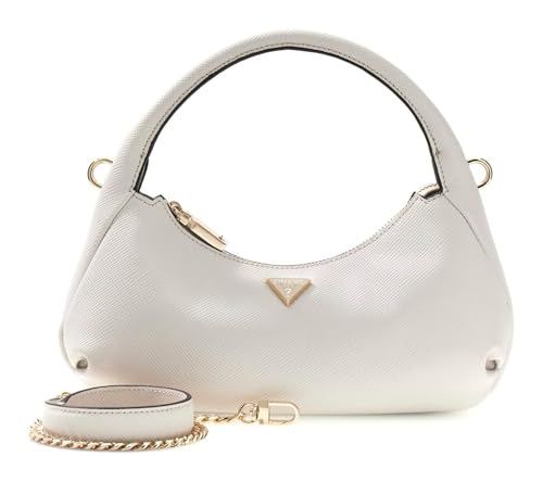 GUESS Gilda Mini Hobo Cream White schoudertas